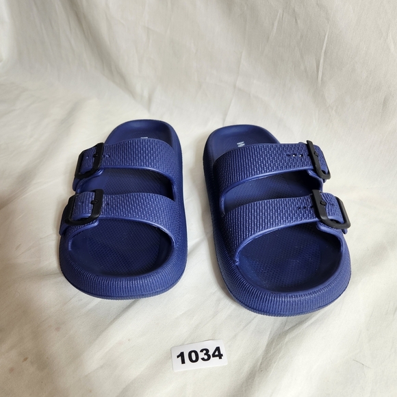 Weweya Men's 7 1/2 Womens 9-10 cloud Pillow Blue Sandals Size 40-41 - Picture 3 of 5